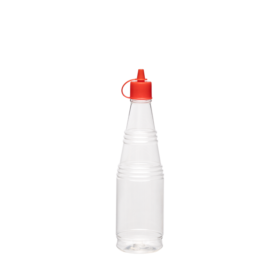 Image: Bottle PET 275 Sauce + Cap