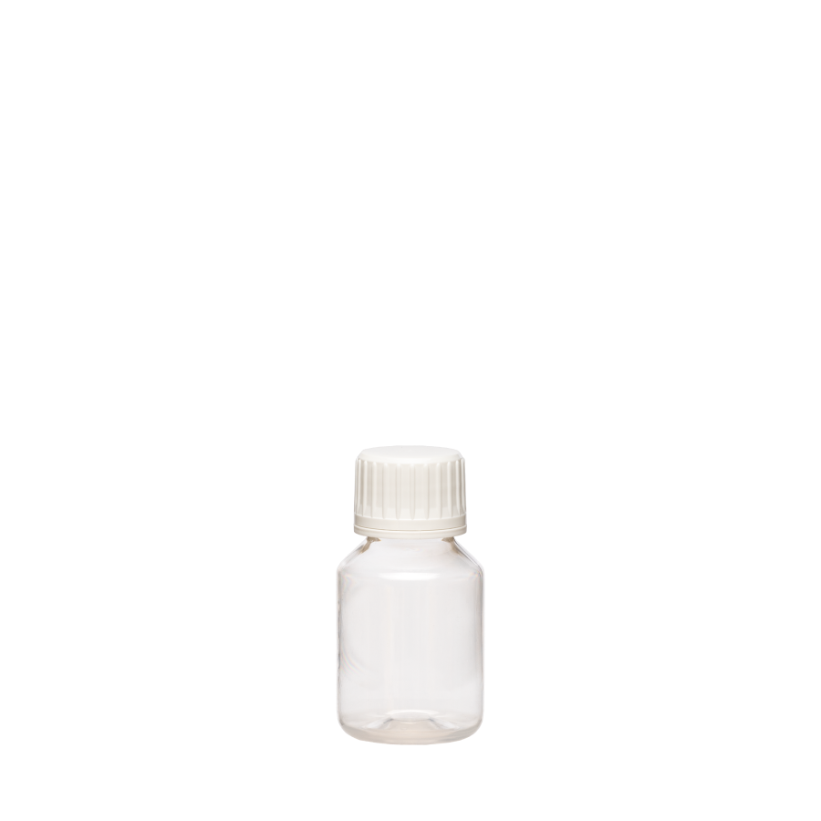 Image: Bottle PET 50 ml + Cap PS 28